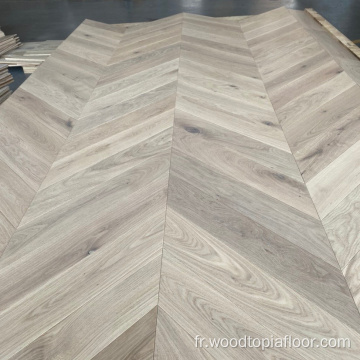 Flooring en bois d&#39;origine européenne en chêne blanc de chêne blanc